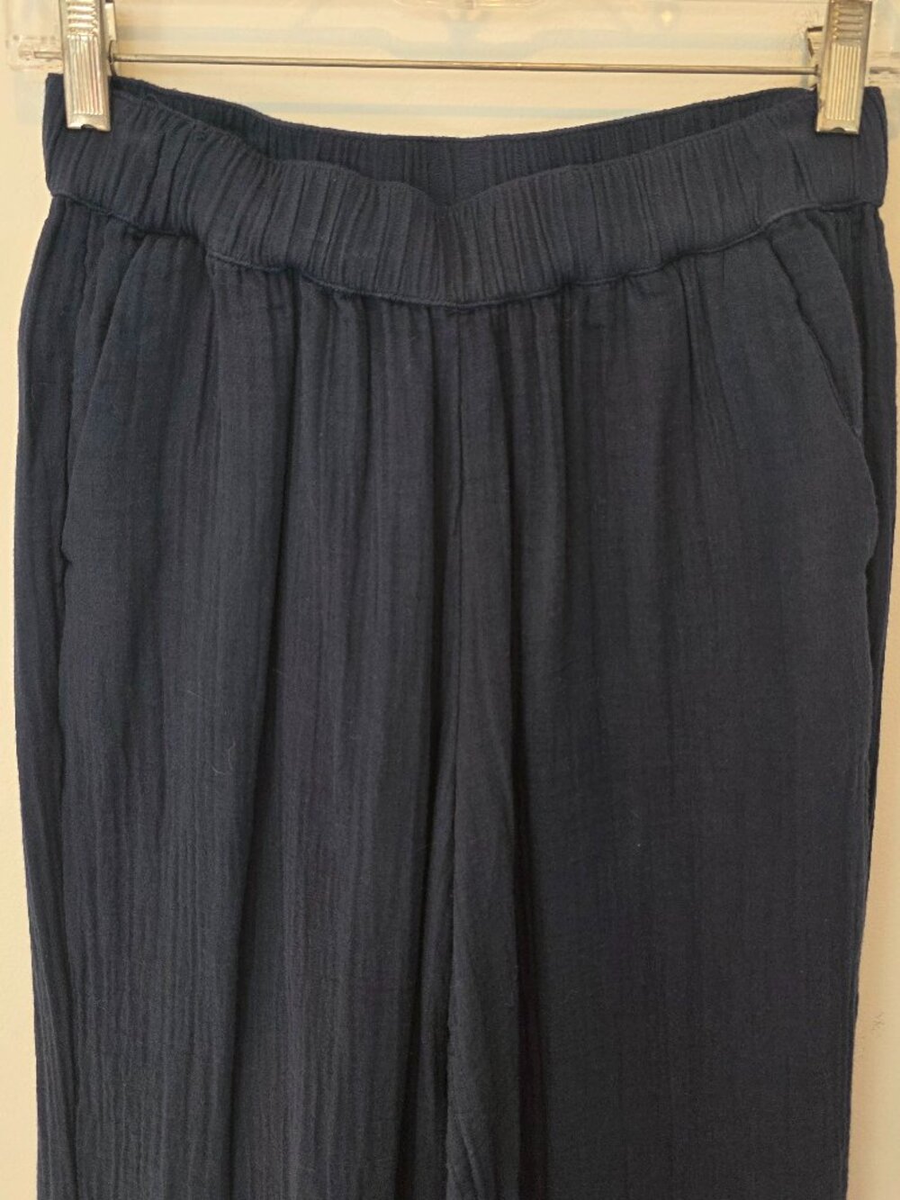 LOFT Beach Triple Cloth Wide Leg Pants, Size SP, NWT - Picture 2 of 7